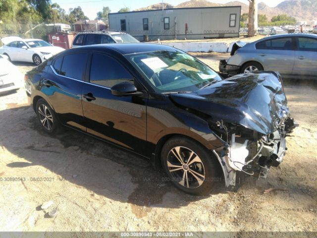 nissan sentra 2020 3n1ab8cv7ly211777