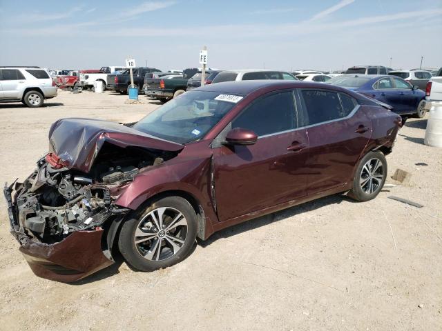 nissan sentra sv 2020 3n1ab8cv7ly229194