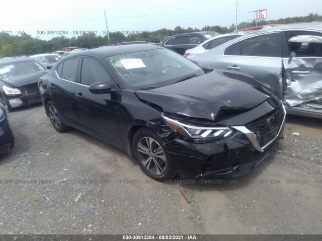 nissan sentra 2021 3n1ab8cv7my201493