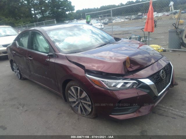 nissan sentra 2021 3n1ab8cv7my206189