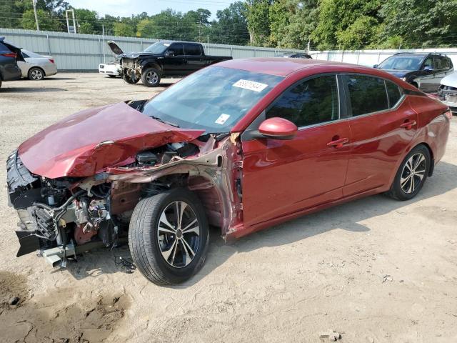 nissan sentra sv 2021 3n1ab8cv7my246286