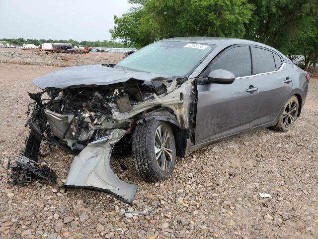 nissan sentra sv 2022 3n1ab8cv7ny237654