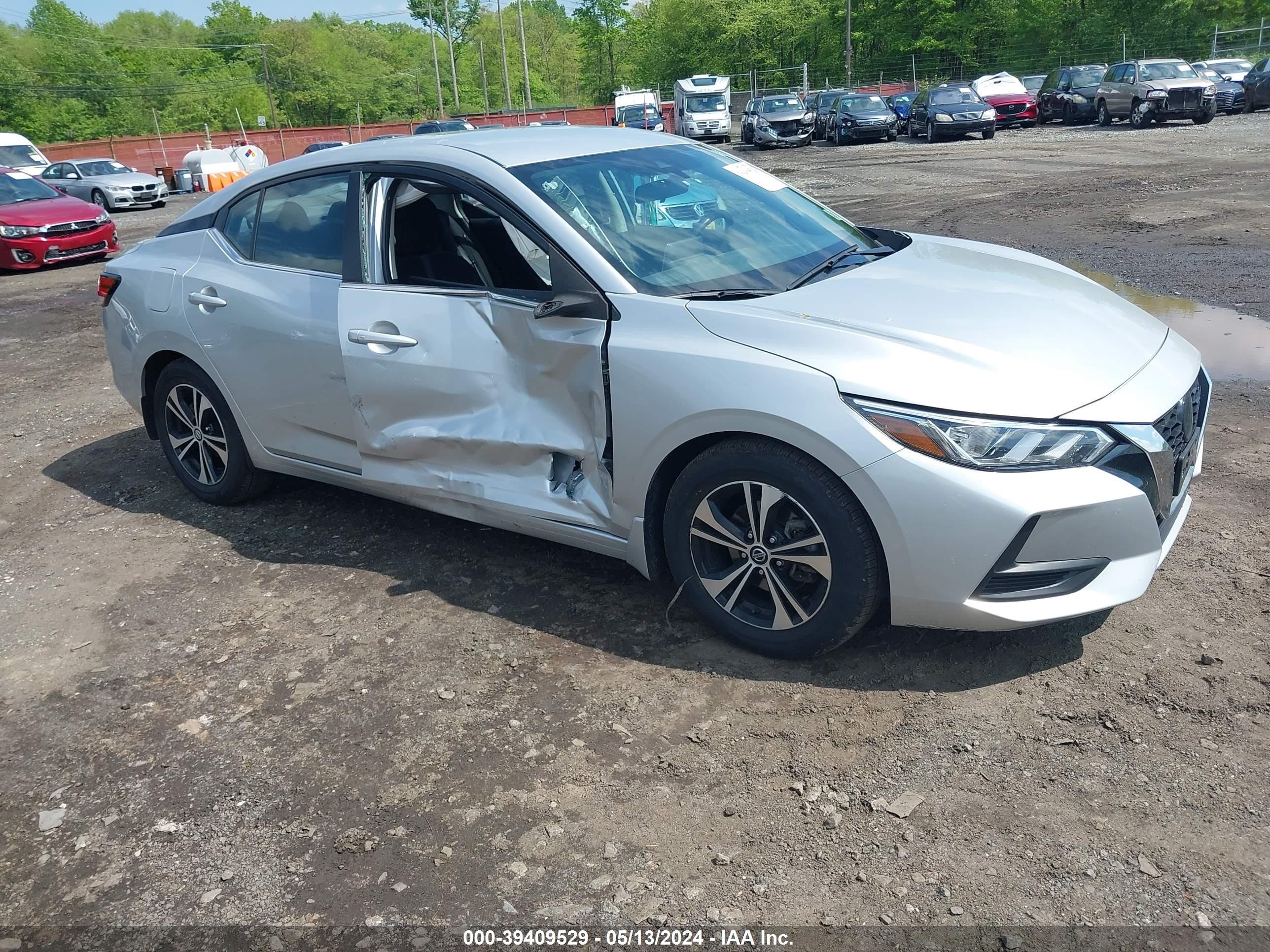 nissan sentra 2022 3n1ab8cv7ny238285