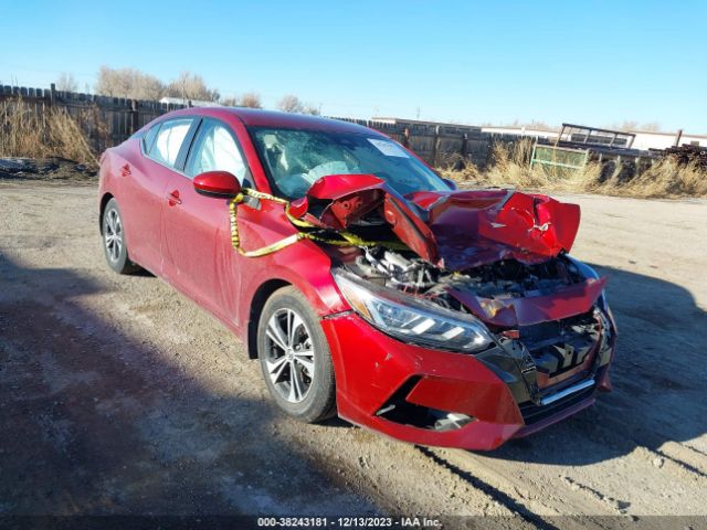 nissan sentra 2022 3n1ab8cv7ny239551