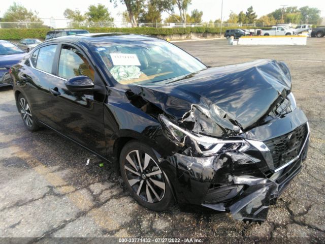 nissan sentra 2022 3n1ab8cv7ny250503