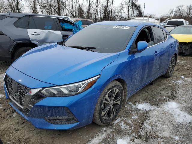 nissan sentra sv 2022 3n1ab8cv7ny267852