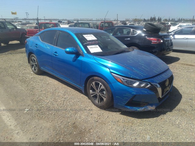 nissan sentra 2020 3n1ab8cv8ly214316