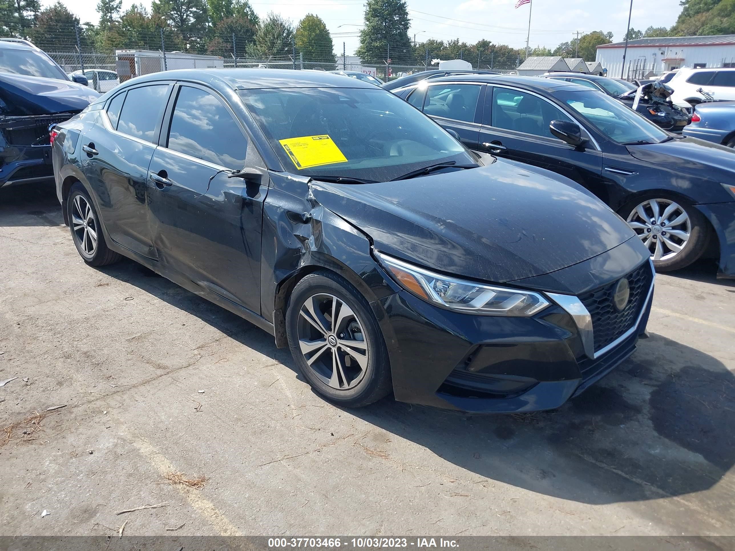 nissan sentra 2020 3n1ab8cv8ly240625