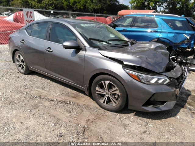 nissan sentra 2020 3n1ab8cv8ly298279