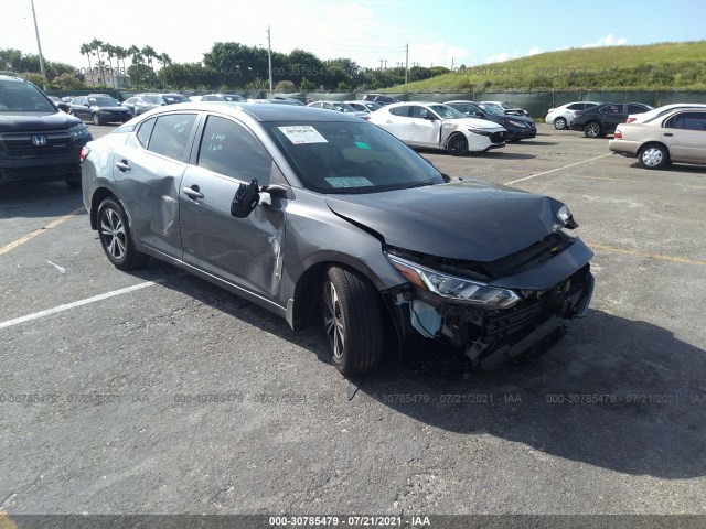 nissan sentra 2021 3n1ab8cv8my233174