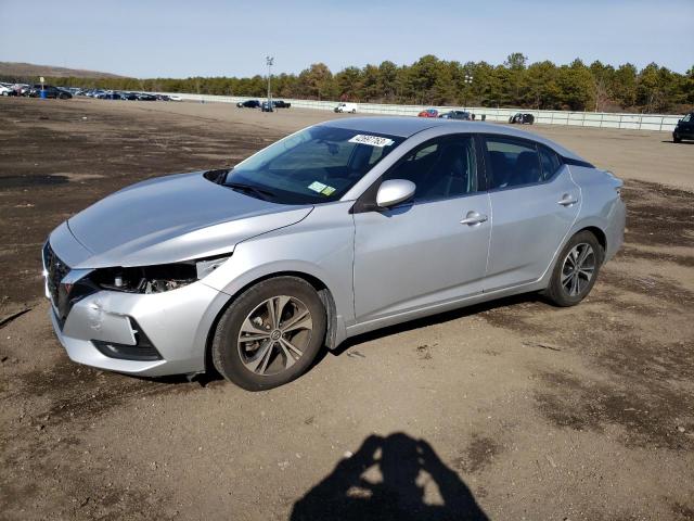 nissan sentra sv 2021 3n1ab8cv8my288577