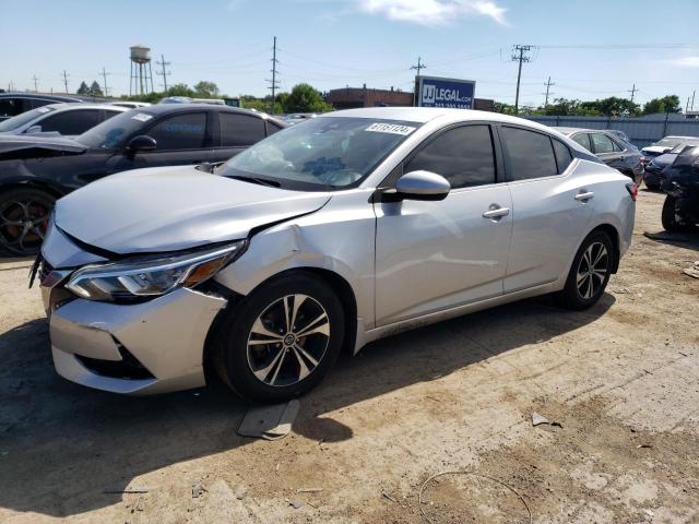 nissan sentra 2022 3n1ab8cv8ny234309