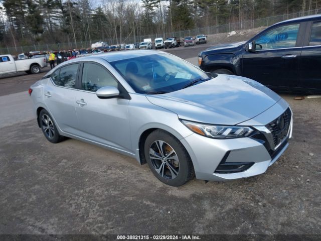 nissan sentra 2022 3n1ab8cv8ny248646