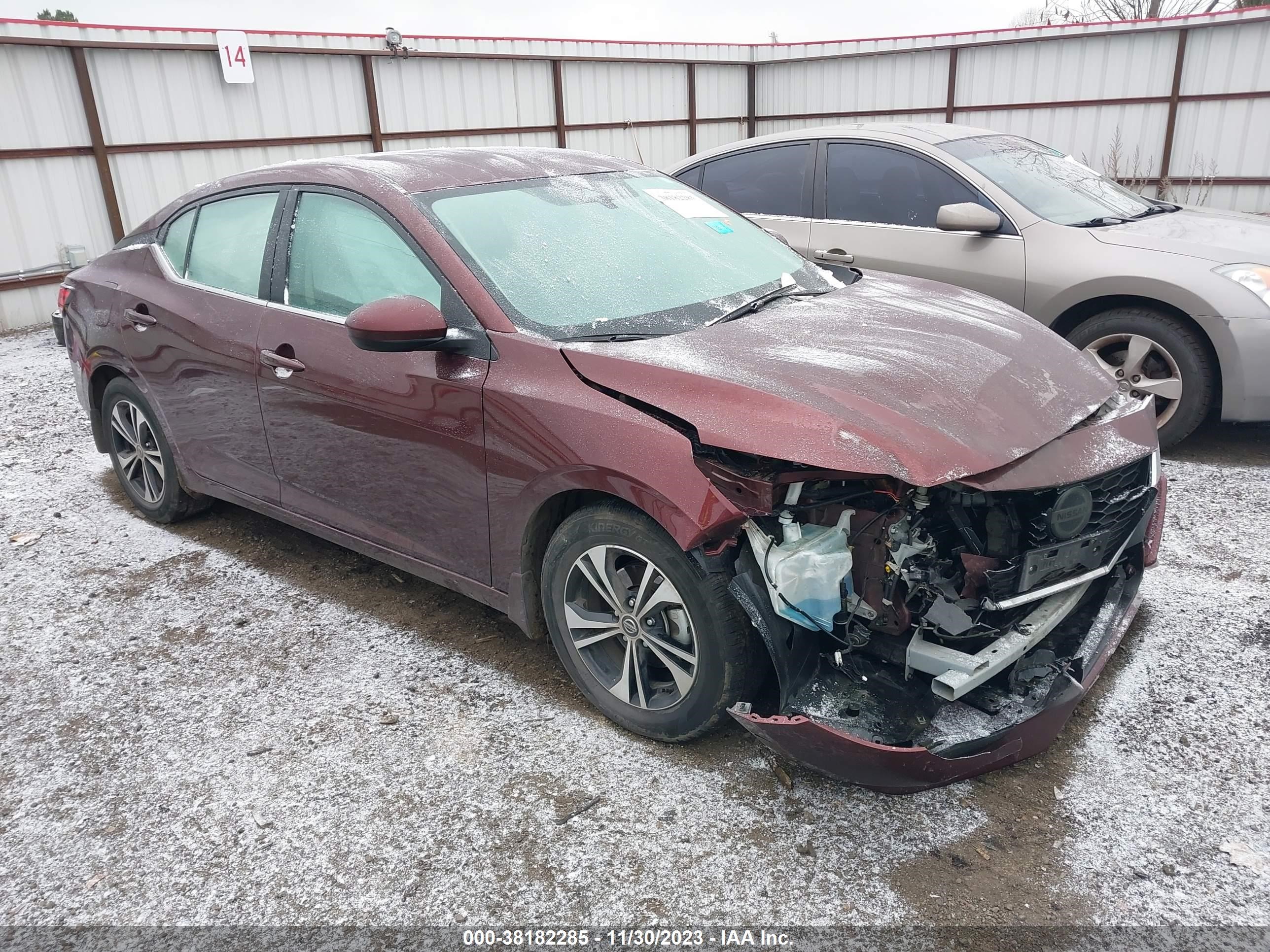 nissan sentra 2022 3n1ab8cv8ny250820