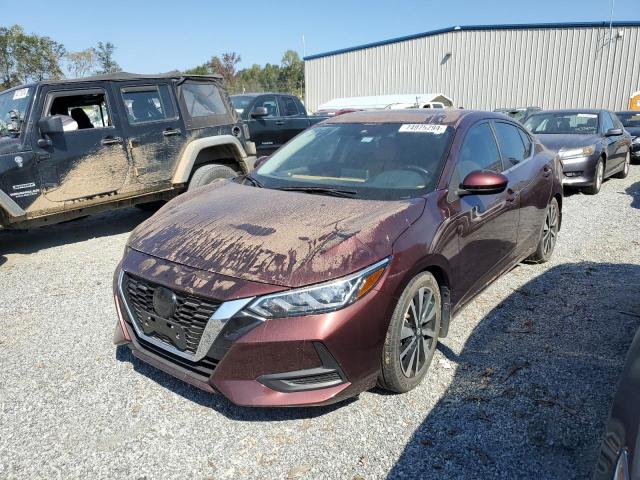 nissan sentra sv 2022 3n1ab8cv8ny252597