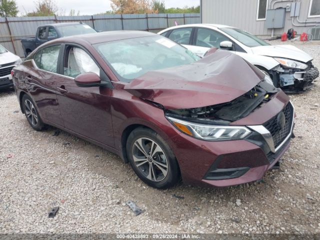 nissan sentra 2022 3n1ab8cv8ny255354