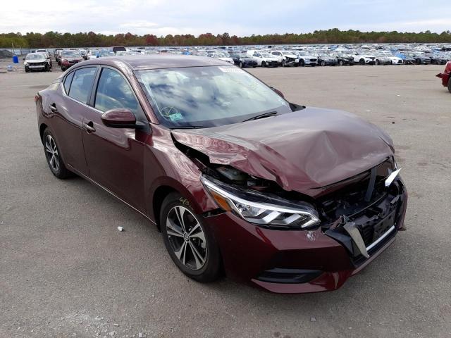 nissan sentra sv 2022 3n1ab8cv8ny258464