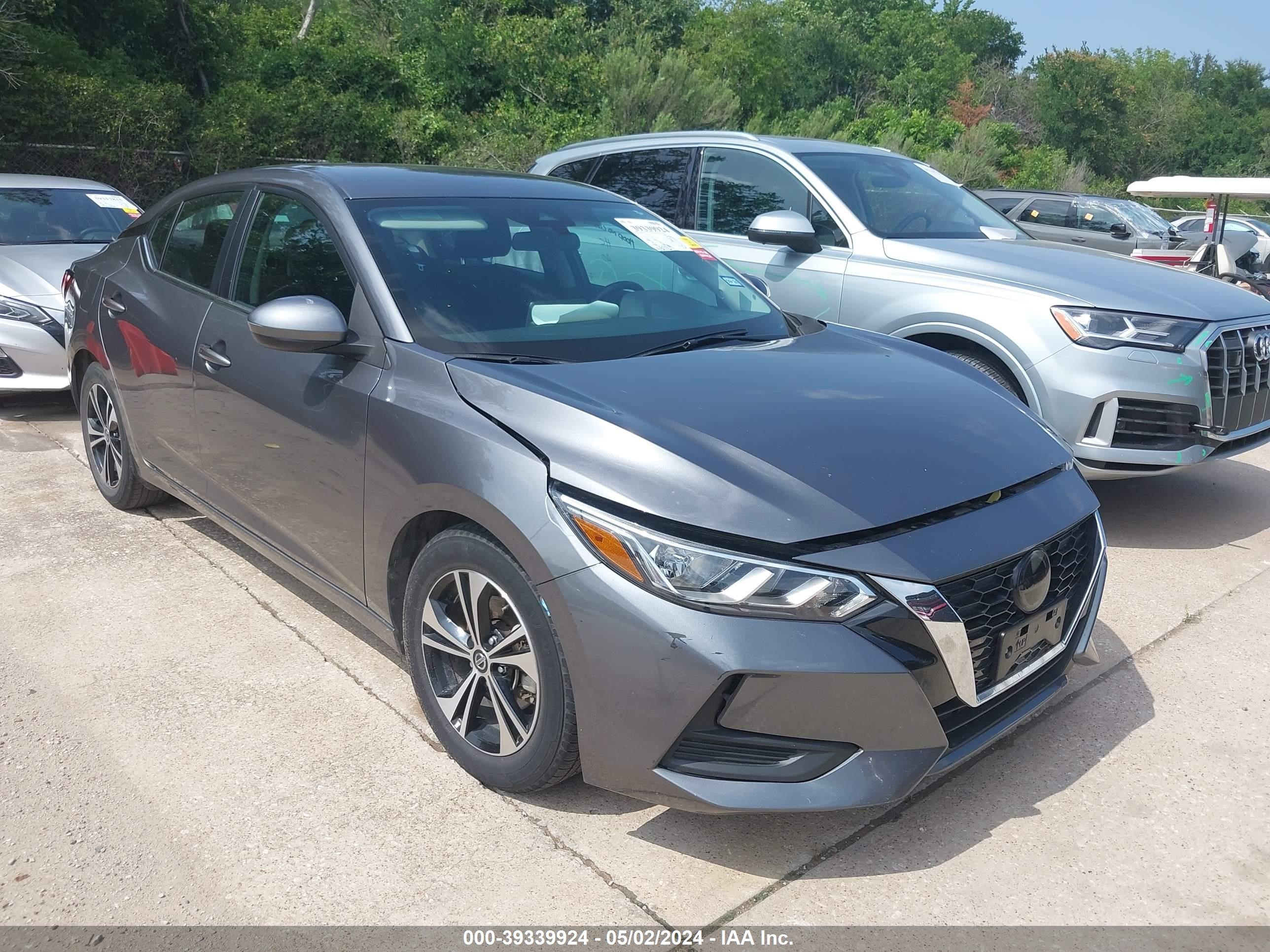 nissan sentra 2022 3n1ab8cv8ny263499