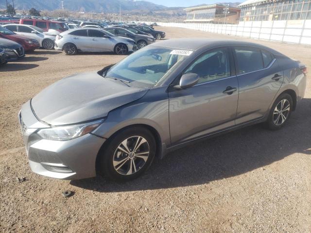 nissan sentra sv 2022 3n1ab8cv8ny267861