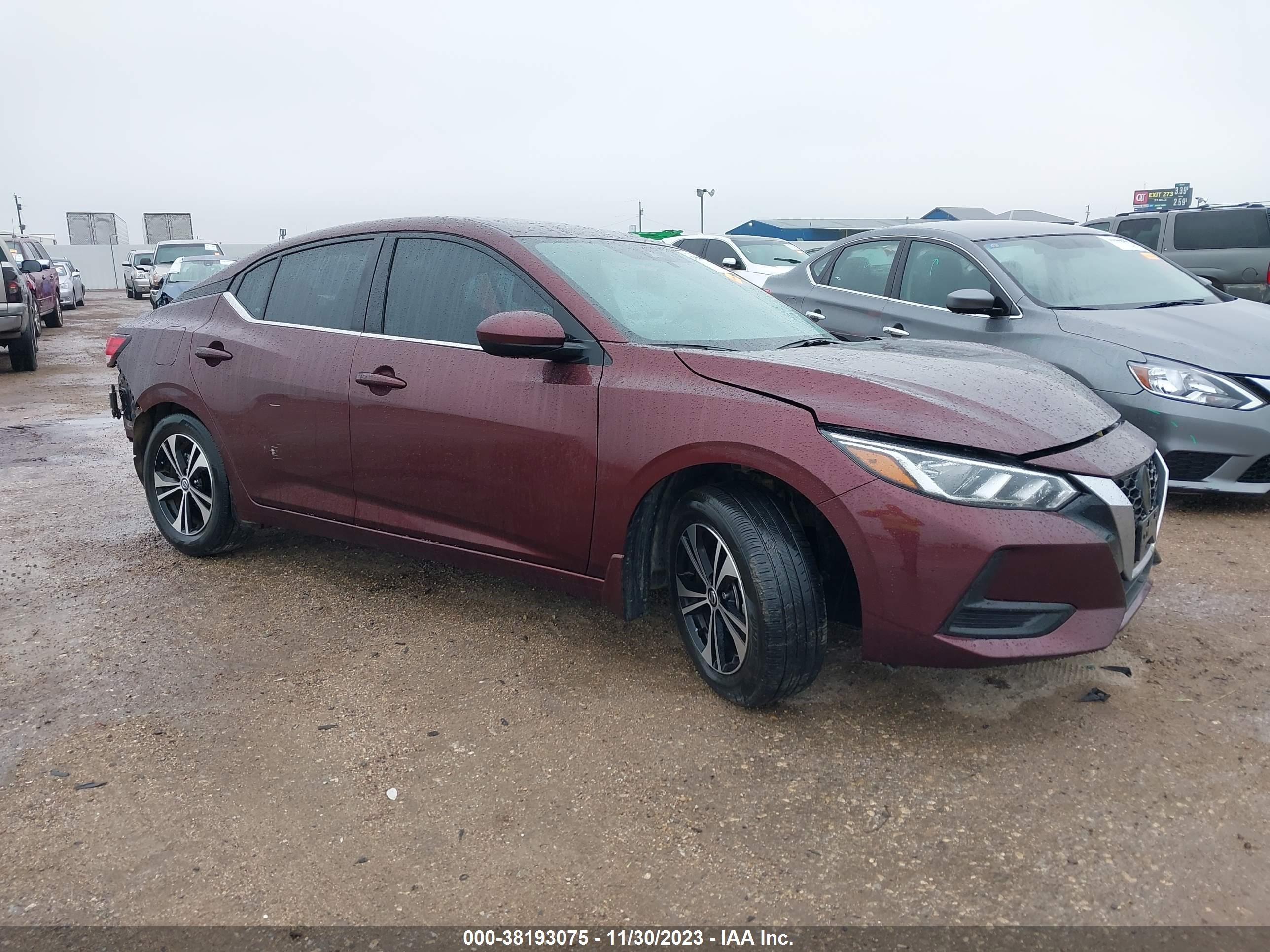 nissan sentra 2022 3n1ab8cv8ny270663