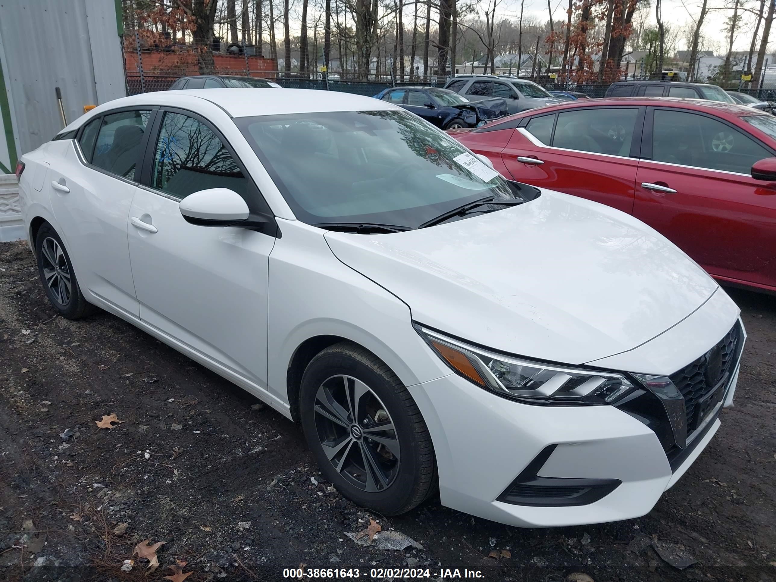 nissan sentra 2022 3n1ab8cv8ny272686