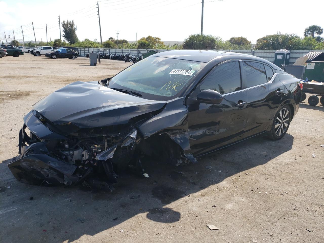 nissan sentra 2022 3n1ab8cv8ny313723