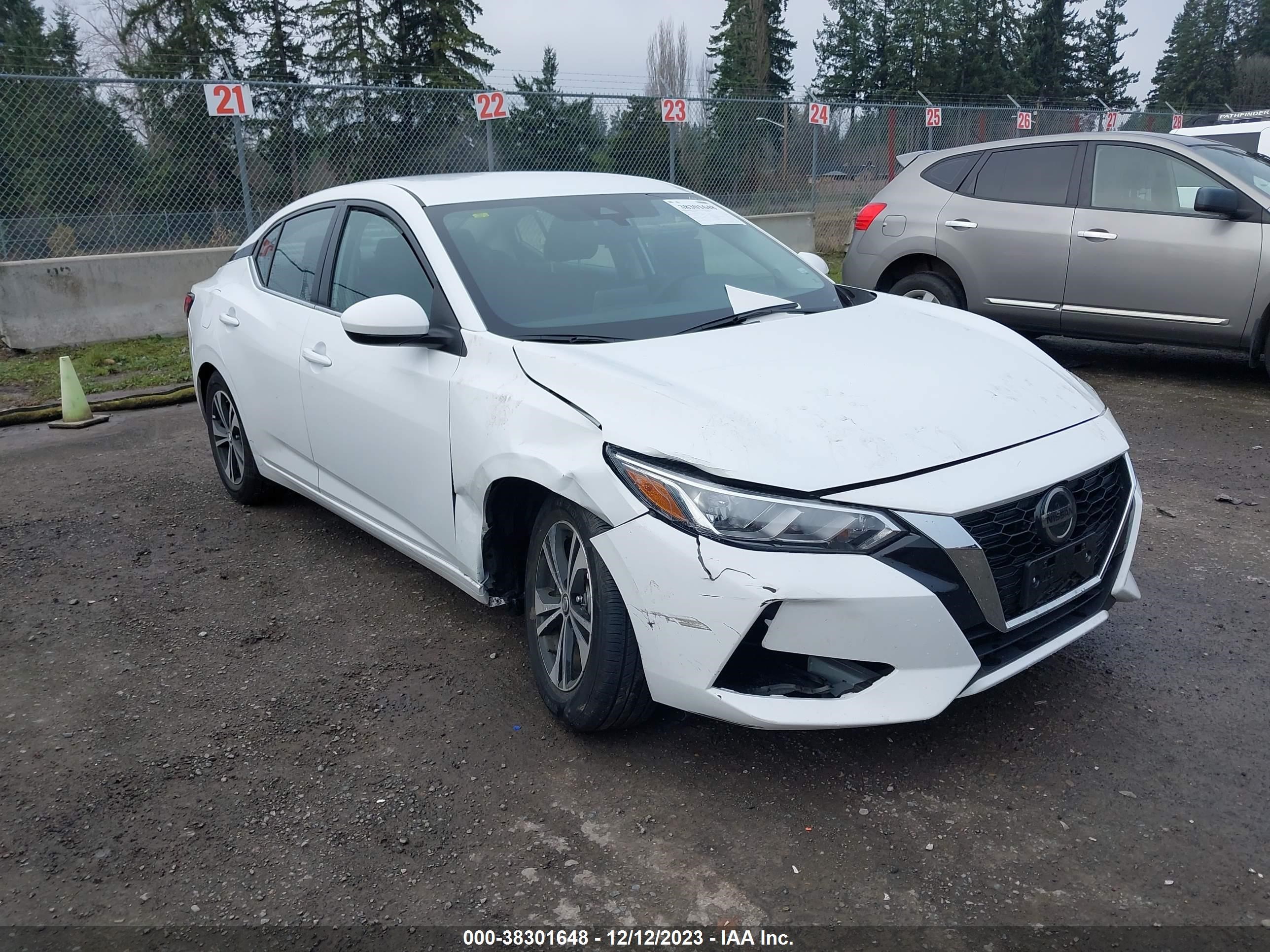 nissan sentra 2023 3n1ab8cv8py255518