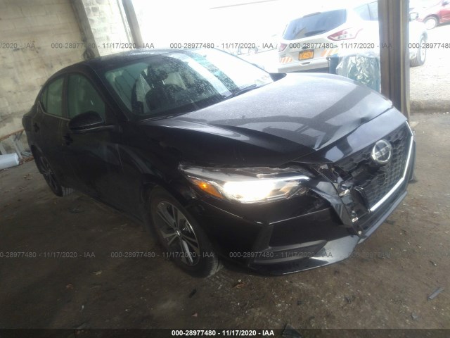 nissan sentra 2020 3n1ab8cv9ly215572