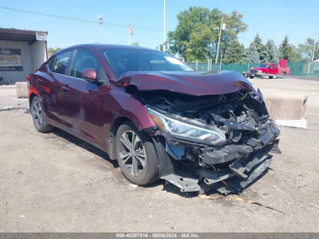 nissan sentra 2020 3n1ab8cv9ly215636