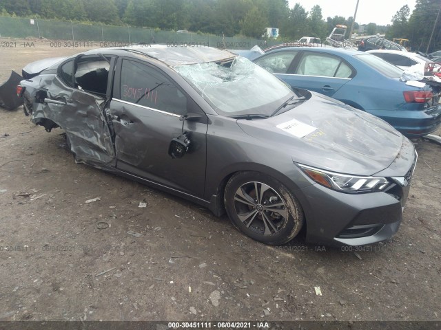 nissan sentra 2020 3n1ab8cv9ly216740