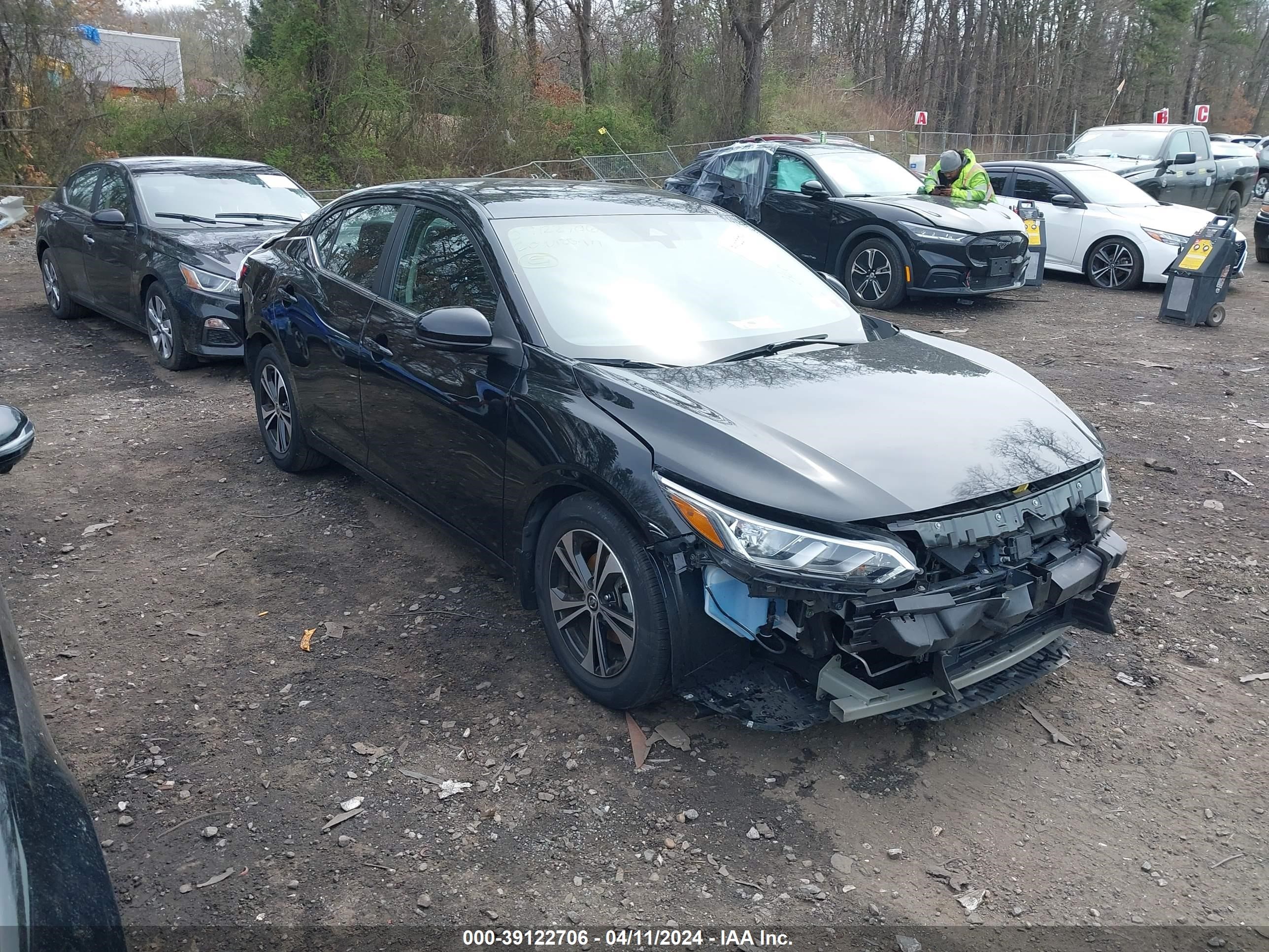 nissan sentra 2020 3n1ab8cv9ly245428