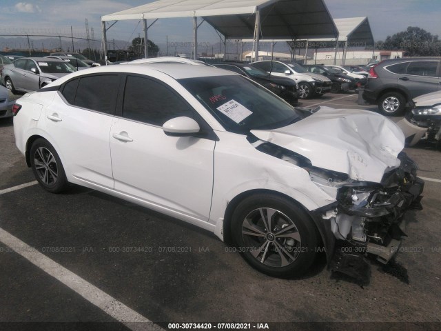 nissan sentra 2020 3n1ab8cv9ly274718