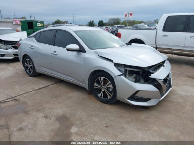 nissan sentra 2021 3n1ab8cv9my226203