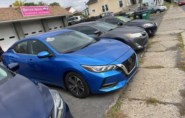 nissan sentra sv 2021 3n1ab8cv9my233992