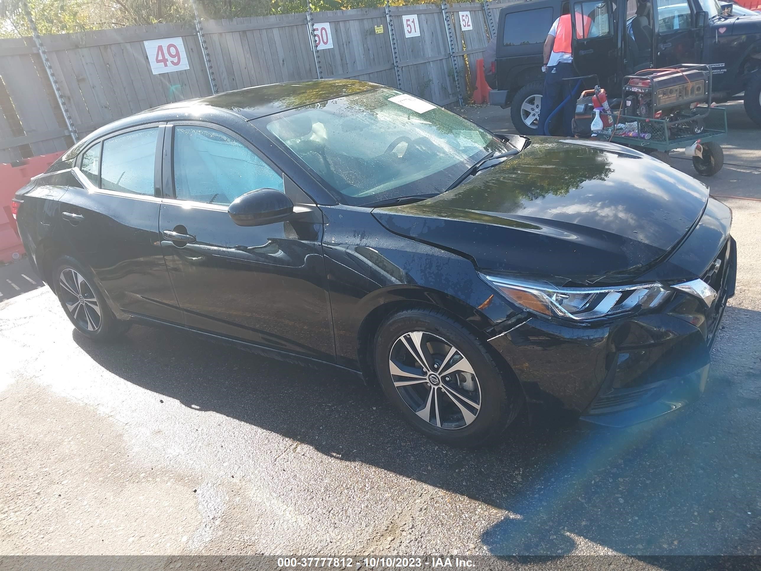 nissan sentra 2021 3n1ab8cv9my275921