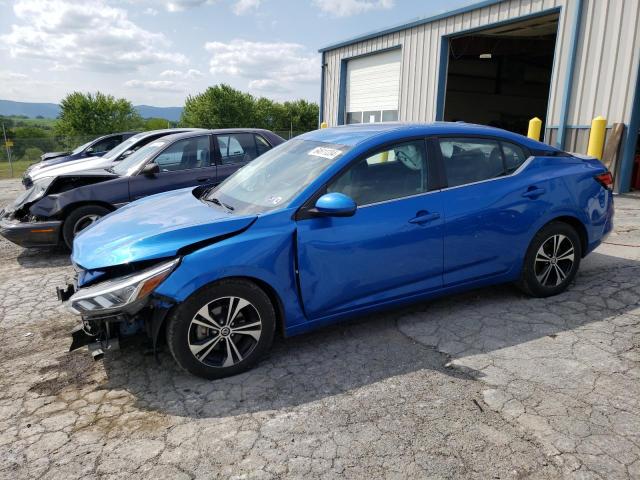 nissan sentra sv 2022 3n1ab8cv9ny252589