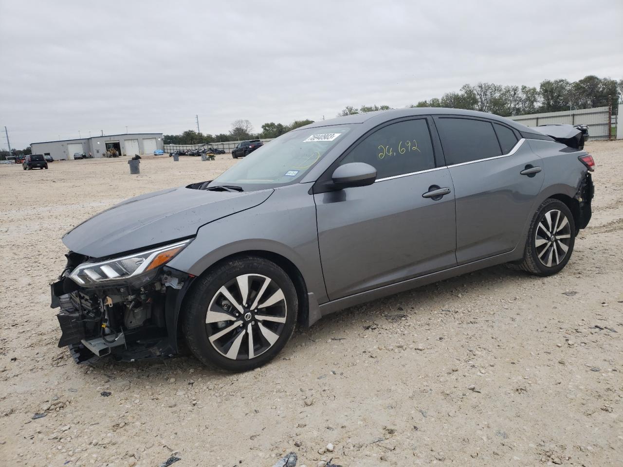 nissan sentra 2022 3n1ab8cv9ny258506