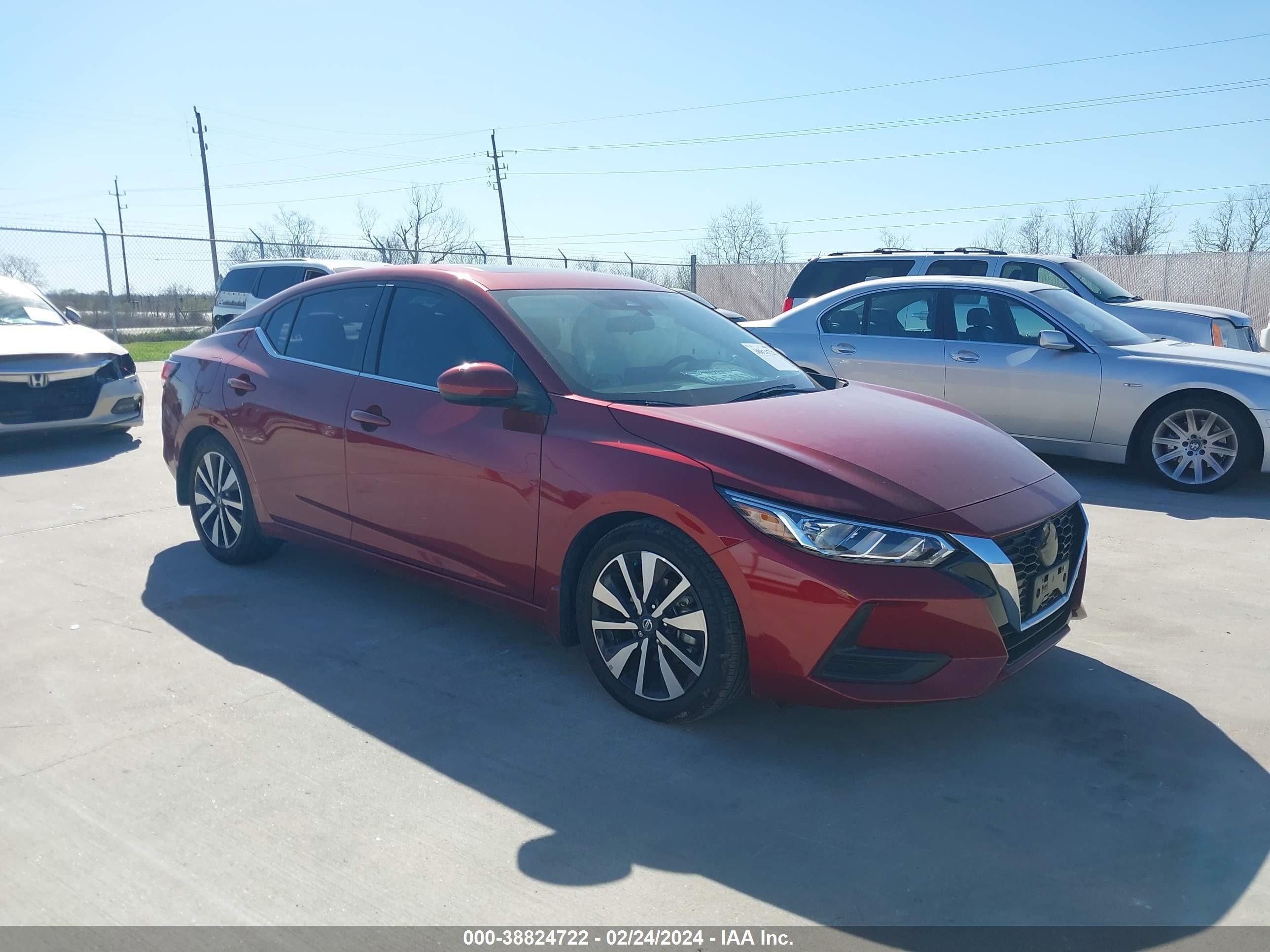 nissan sentra 2022 3n1ab8cv9ny259168