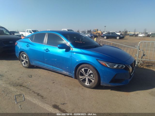 nissan sentra 2022 3n1ab8cv9ny268310