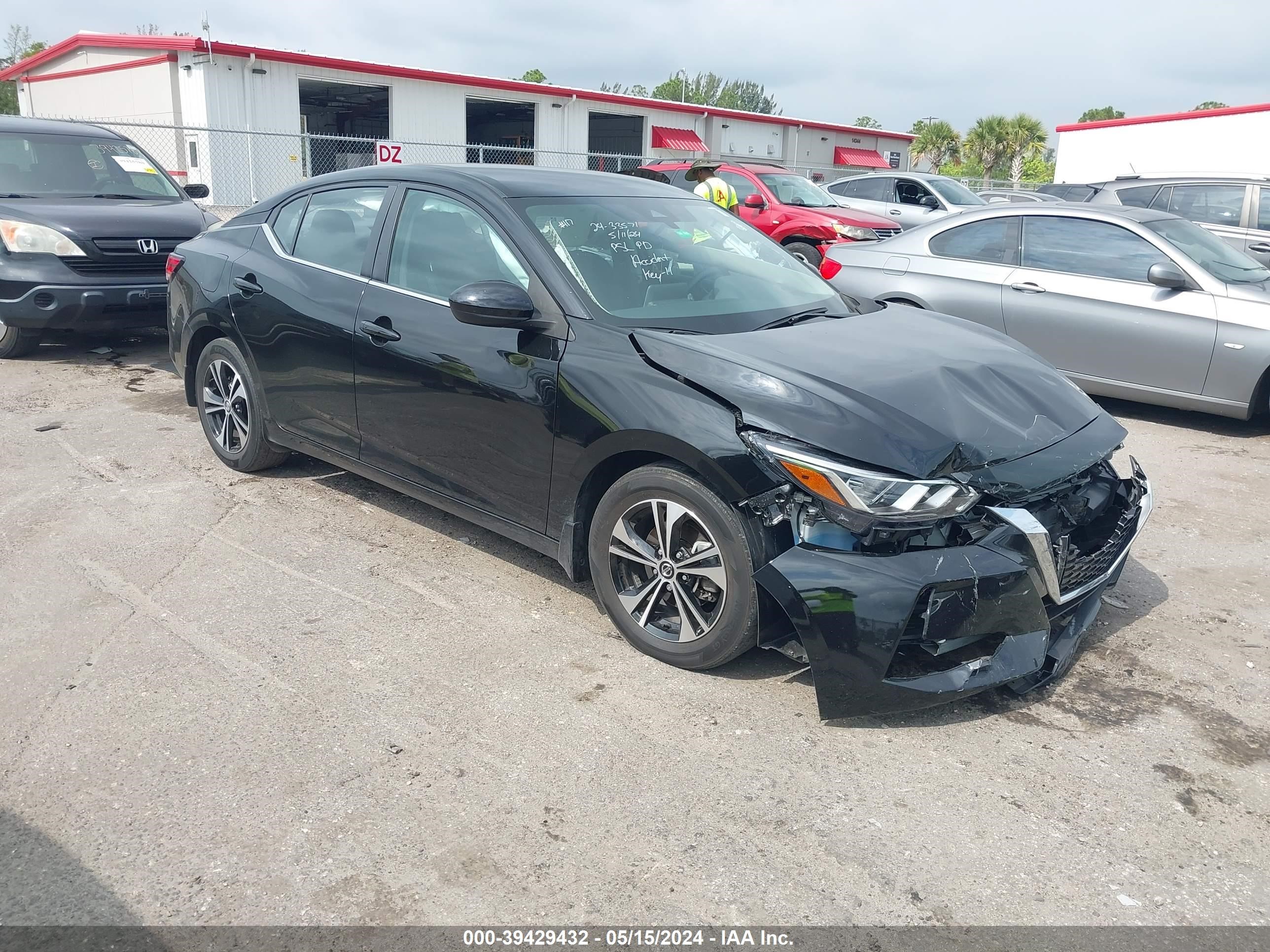 nissan sentra 2022 3n1ab8cv9ny294227