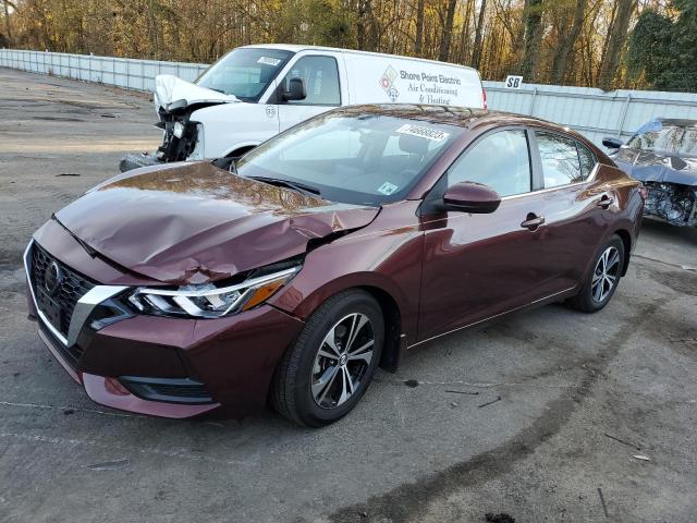 nissan sentra 2021 3n1ab8cvxmy213105