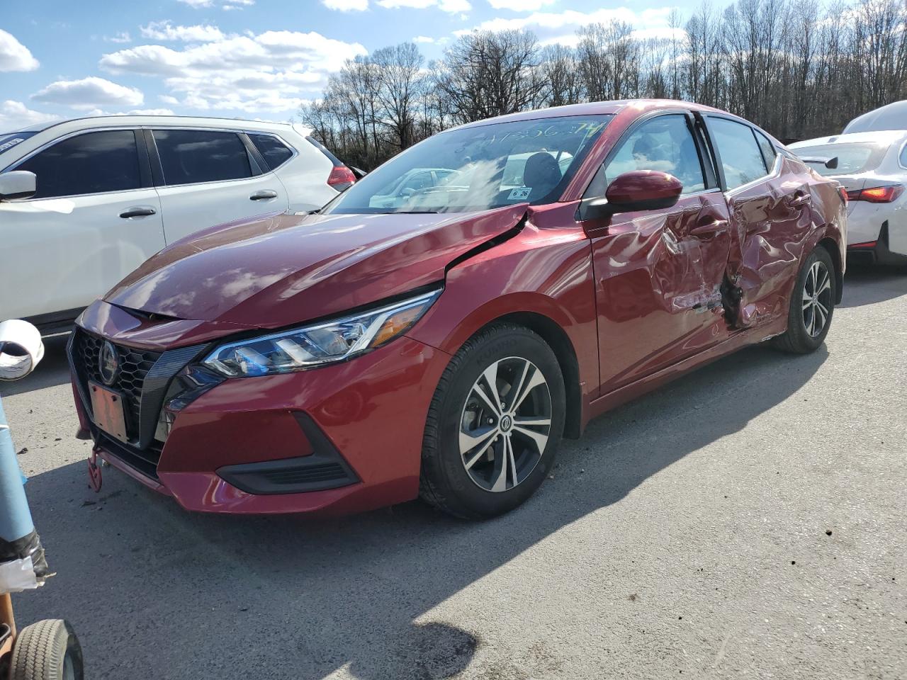 nissan sentra 2021 3n1ab8cvxmy233208