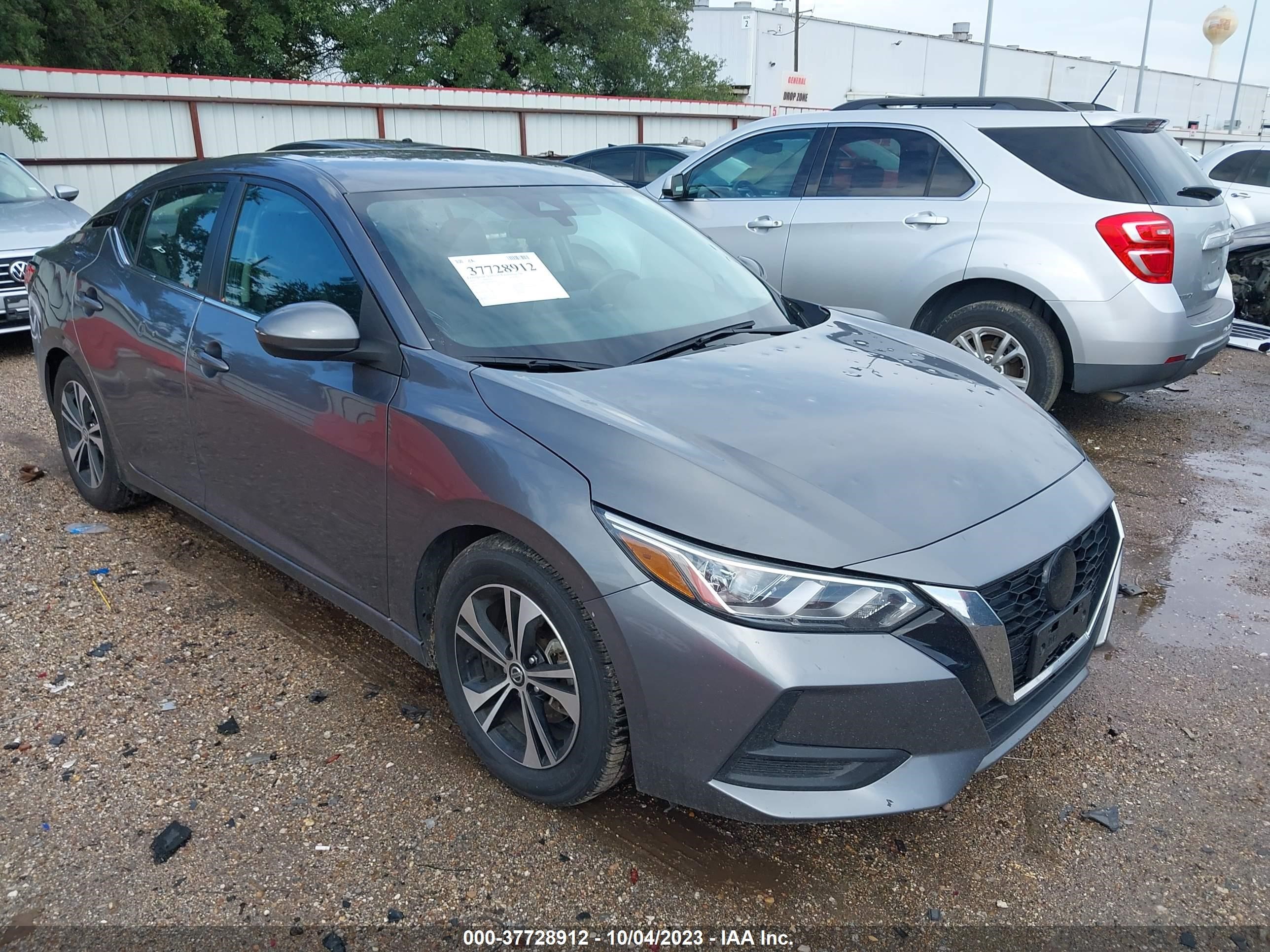 nissan sentra 2021 3n1ab8cvxmy283431