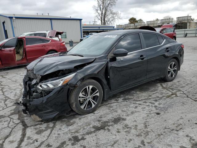 nissan sentra sv 2021 3n1ab8cvxmy307422