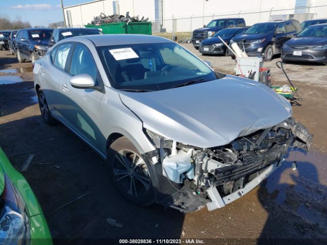 nissan sentra 2023 3n1ab8cvxpy285538