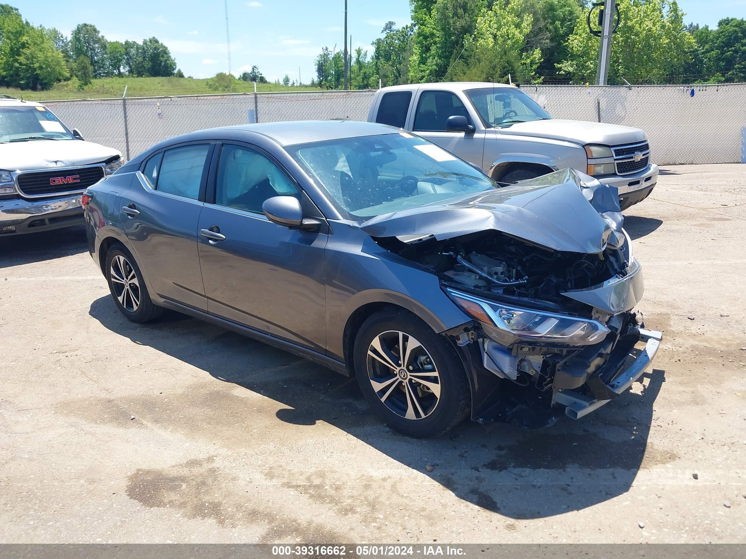 nissan sentra 2023 3n1ab8cvxpy292215