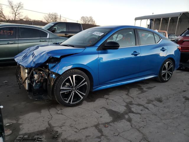 nissan sentra 2022 3n1ab8dv0ny236201