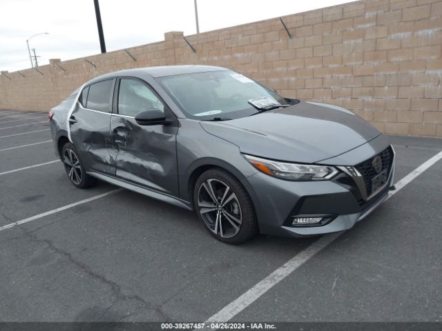 nissan sentra 2021 3n1ab8dv1my265642