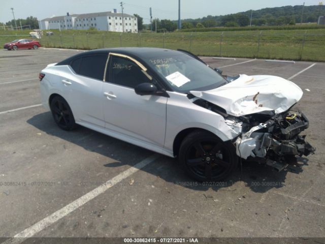 nissan sentra 2021 3n1ab8dv2my225618