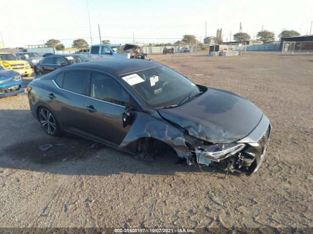 nissan sentra 2021 3n1ab8dv2my288847